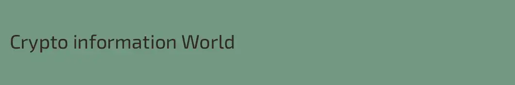 Crypto information World